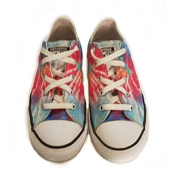 rainbow tie dye converse